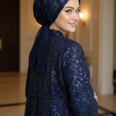 Eşarpbone Abiye Kumaş