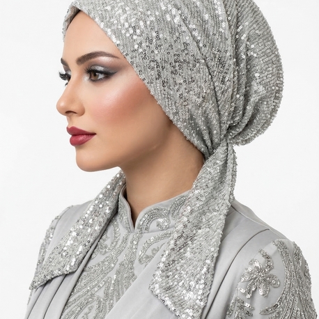 Eşarpbone Abiye Kumaş