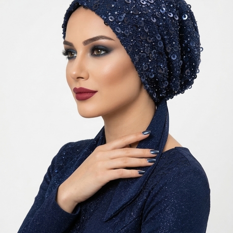 Eşarpbone Abiye Kumaşı