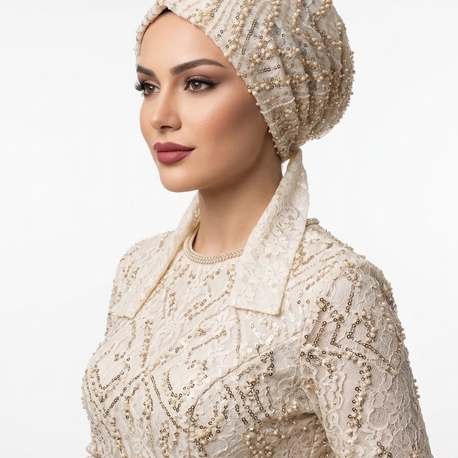 Eşarpbone Abiye Kumaş