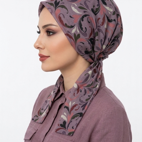 Eşarpbone Tülbent Kumaşı