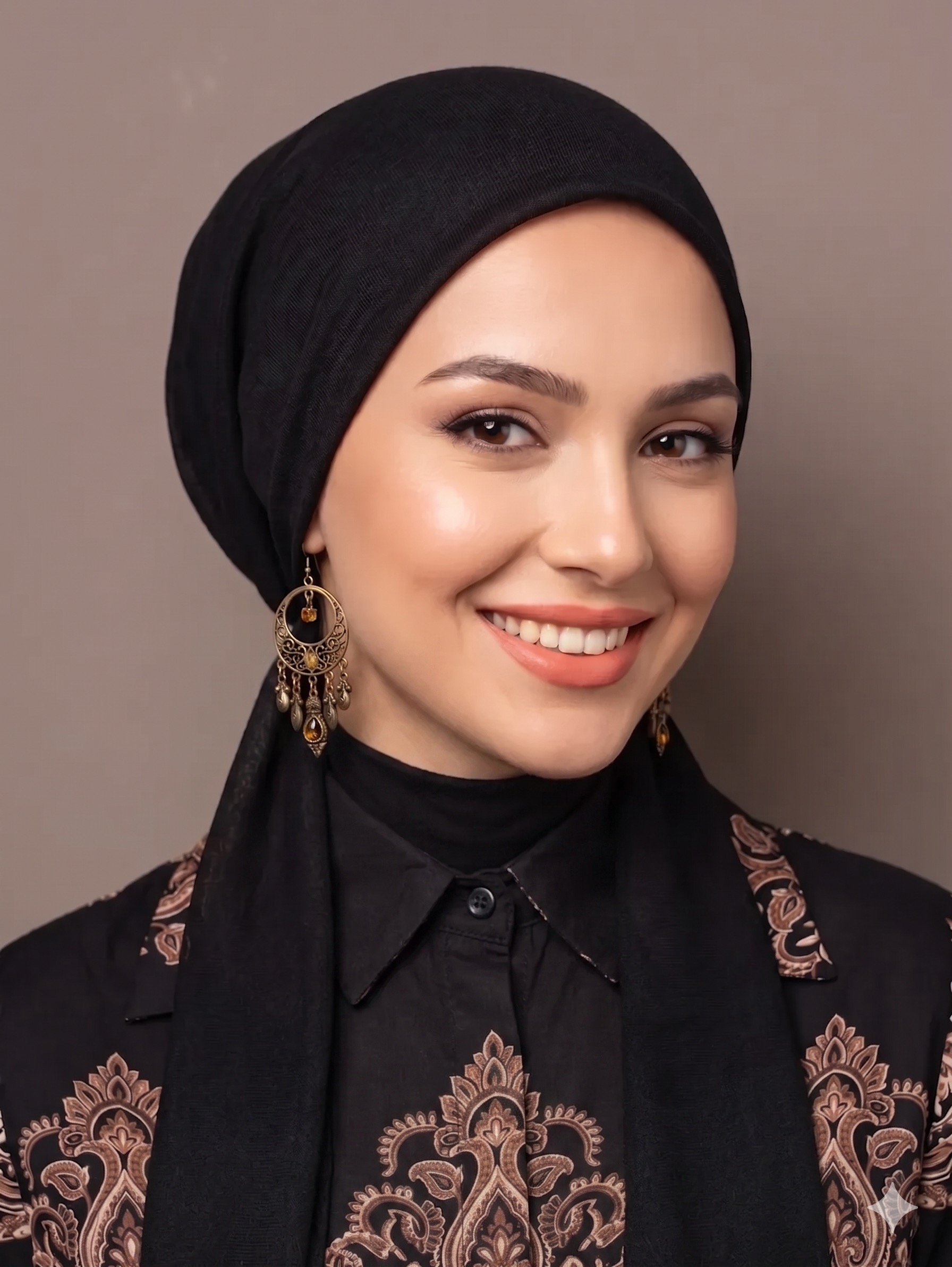 Tülbent Kumaşı - Siyah