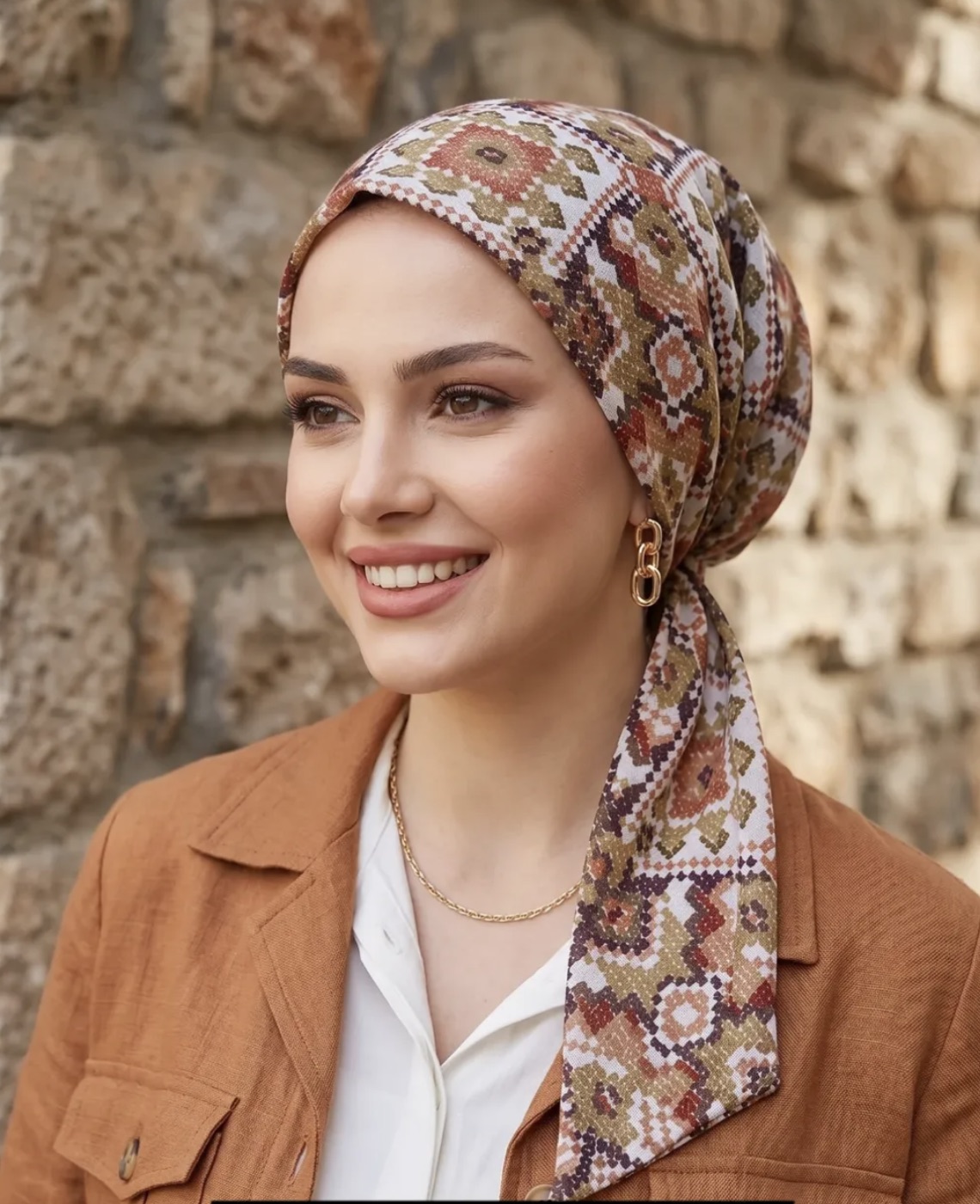 Tülbent Kumaşı - Desenli 3
